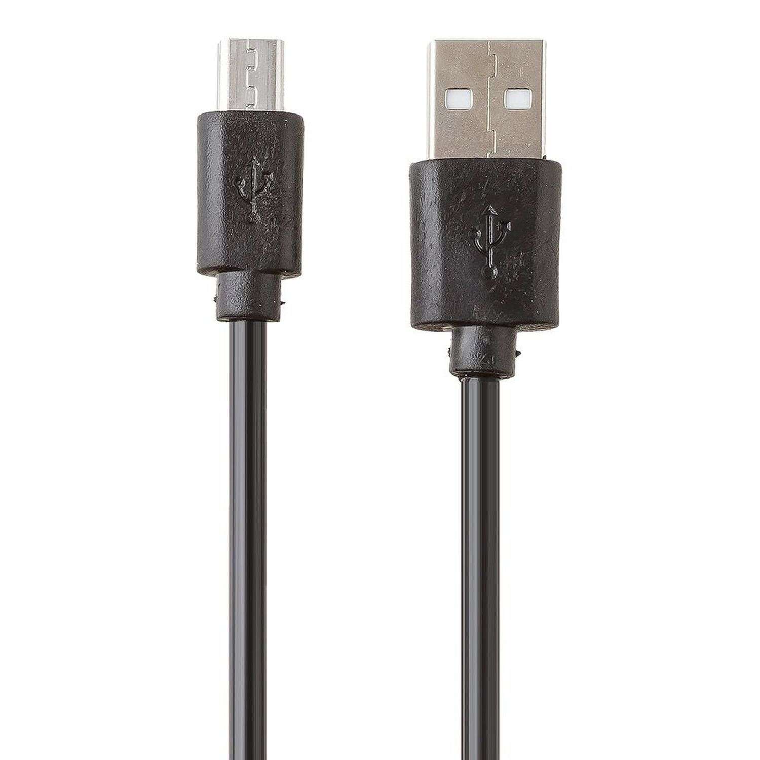 USB кабель Liberty Project MicroUSB 1м Черный - фото 1