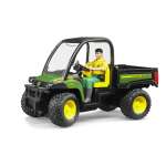 Мини-самосвал BRUDER 02490 John Deere Gator XUV 855D с фигуркой водителя 107 мм