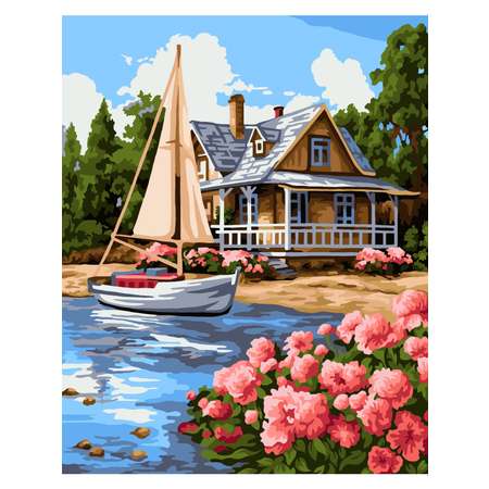 Картина по номерам Hobby Paint холст на подрамнике 40х50 см Родной берег