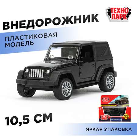 Автомобиль Технопарк Внедорожник черный