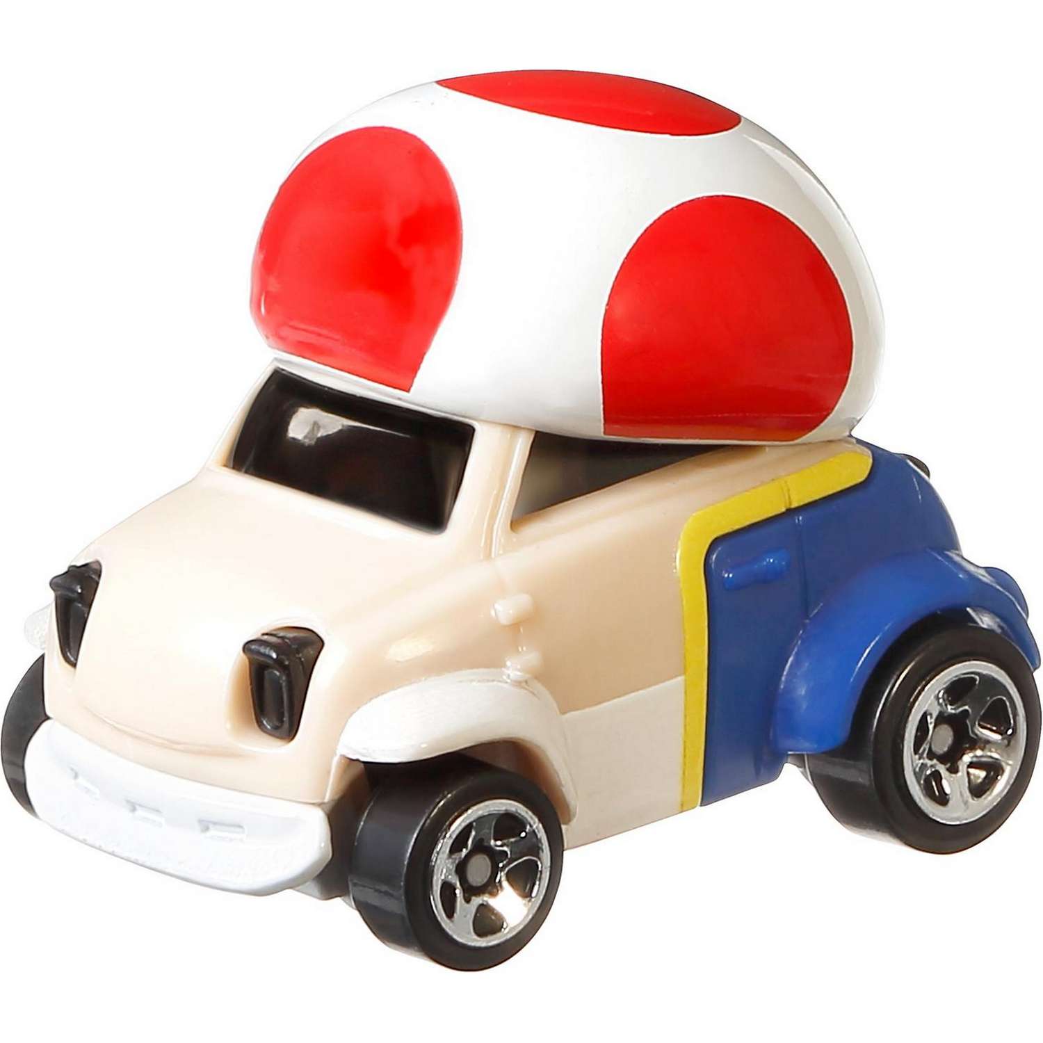 Машинка Hot Wheels Герои компьютерных игр Super Mario Тоад GPC12 GJJ23 - фото 1