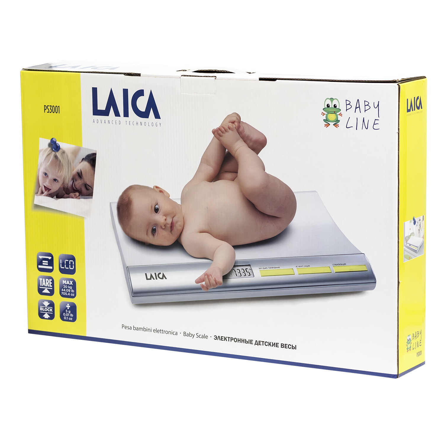 Весы детские Laica PS3001 - фото 4