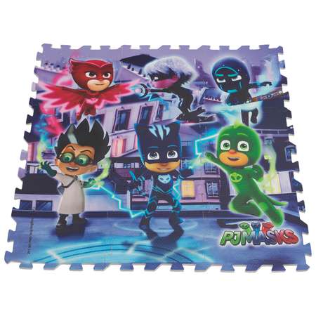 Коврик-пазл PJ masks 9 сегментов