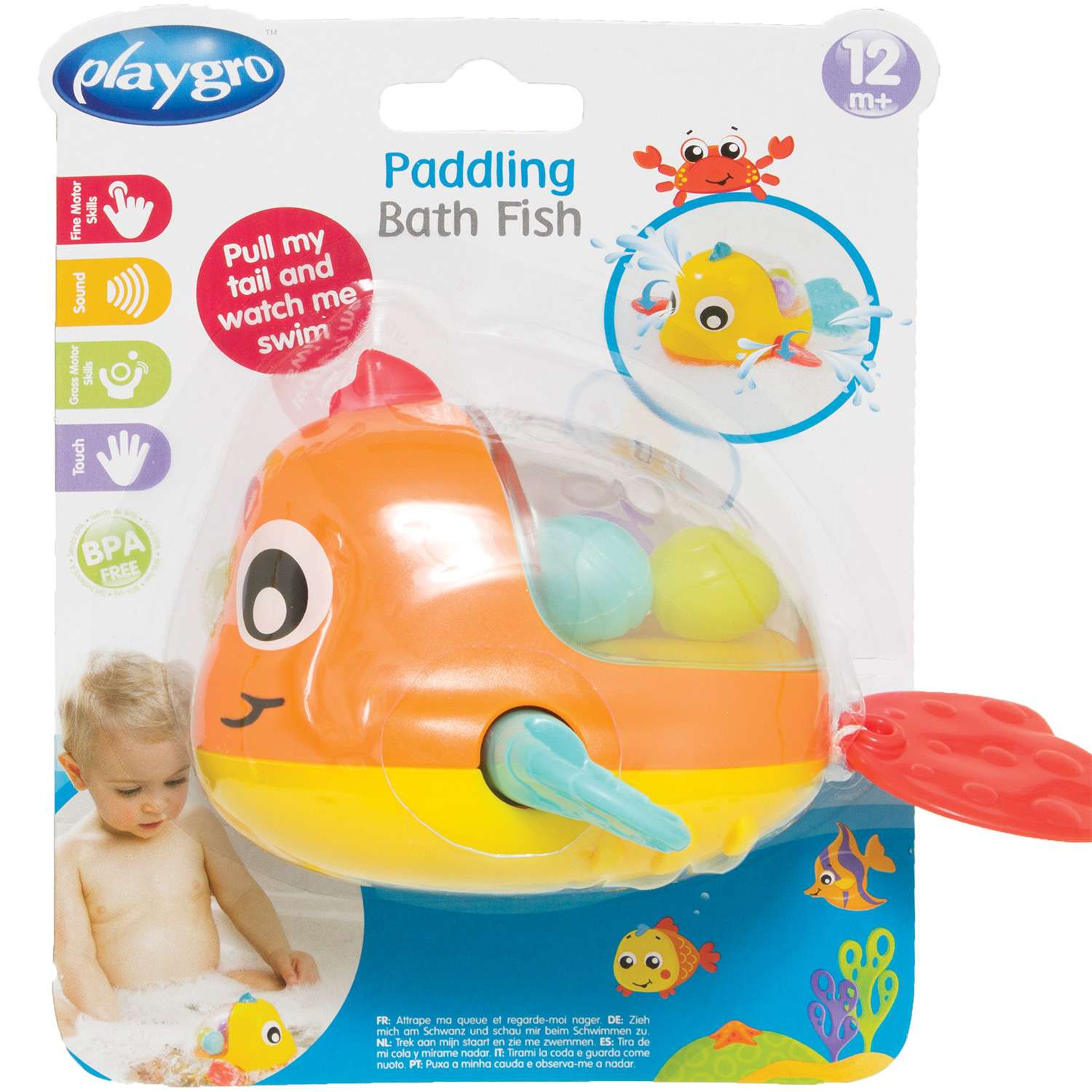 Игрушка для ванны Playgro Рыбка - фото 3