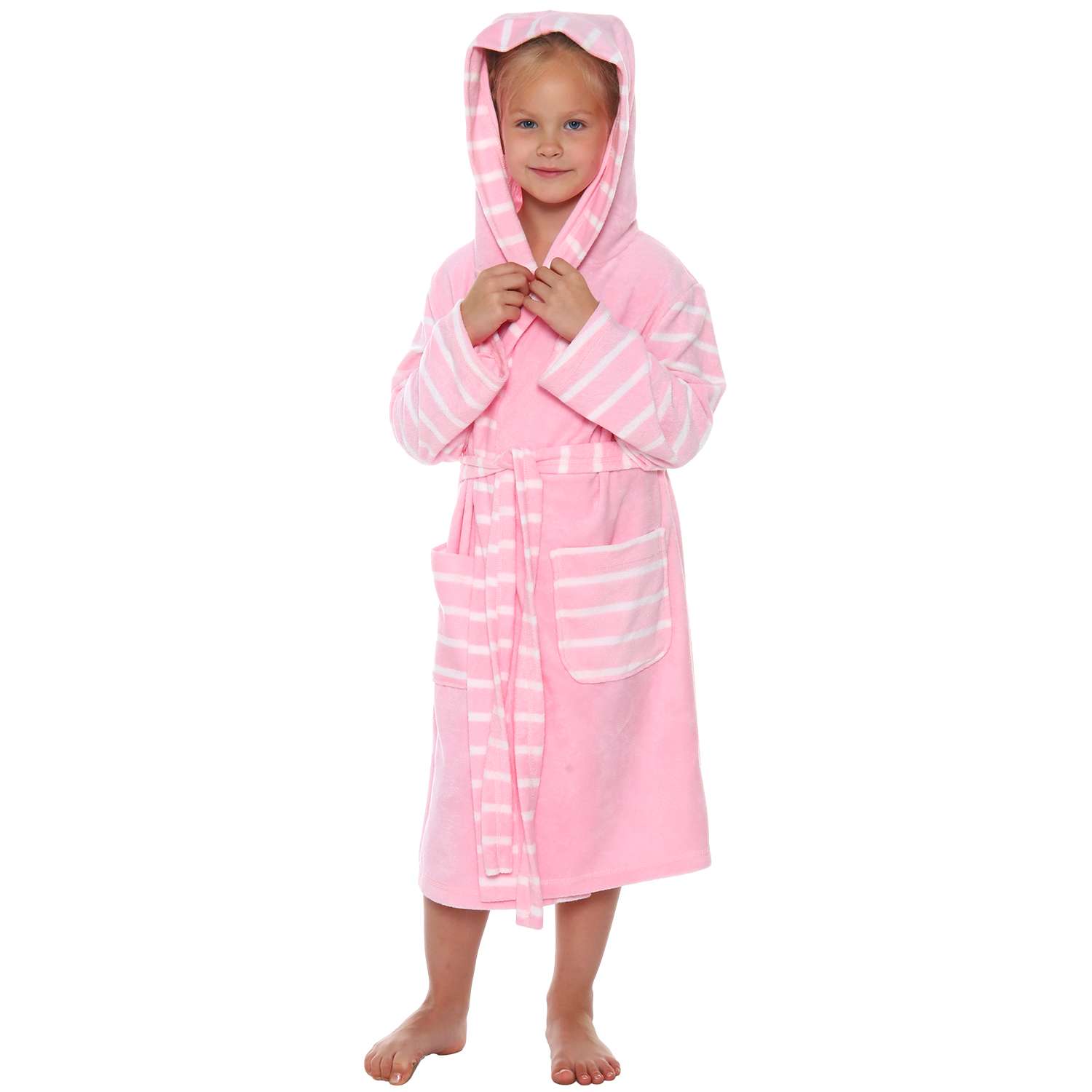Халат Детская Одежда 0800М/розовый - фото 1
