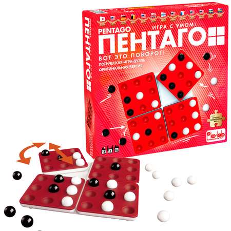 Настольная игра Pentago Пентаго - Крестики-Нолики 2.0