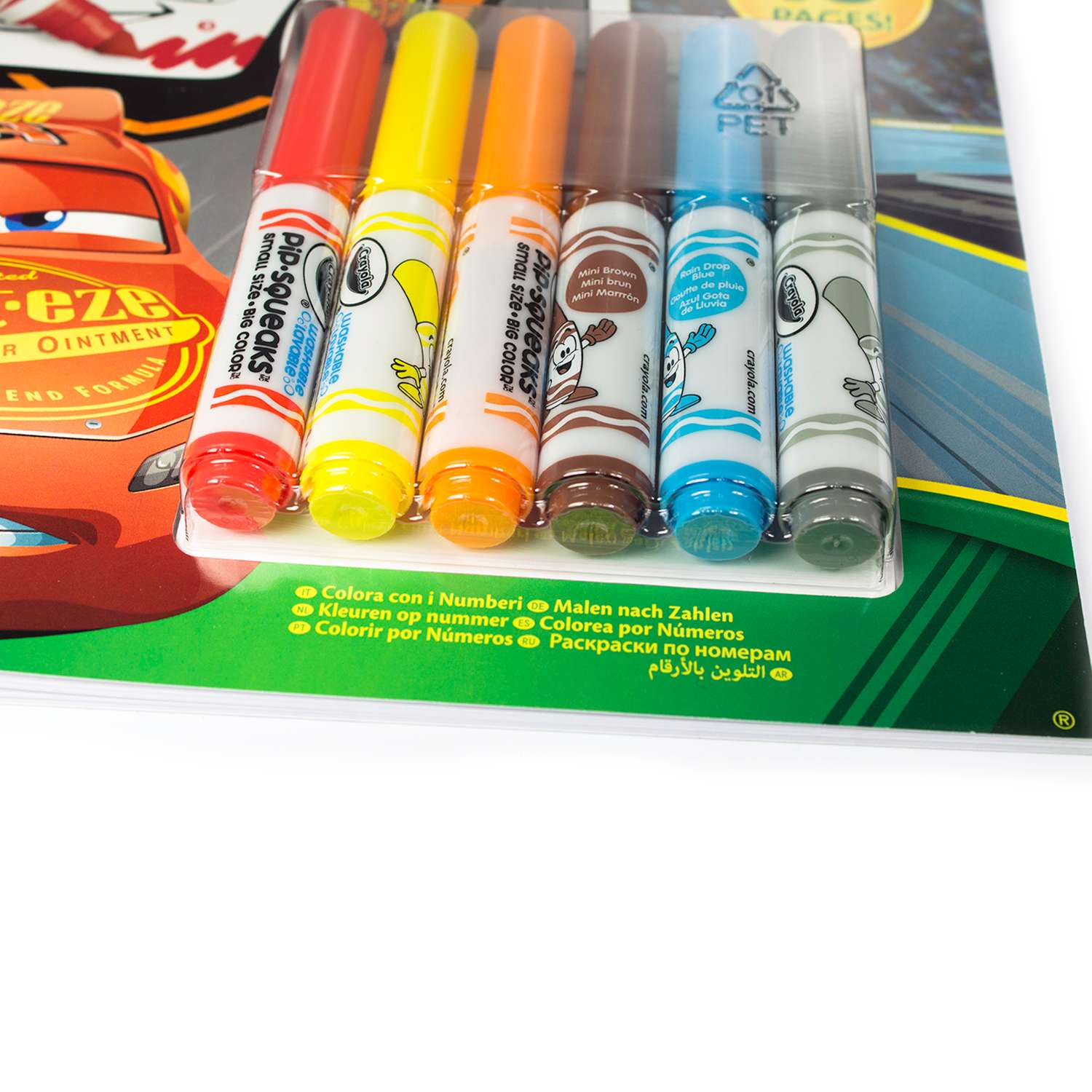 Раскраска Crayola по номерам Тачки 3 - фото 3