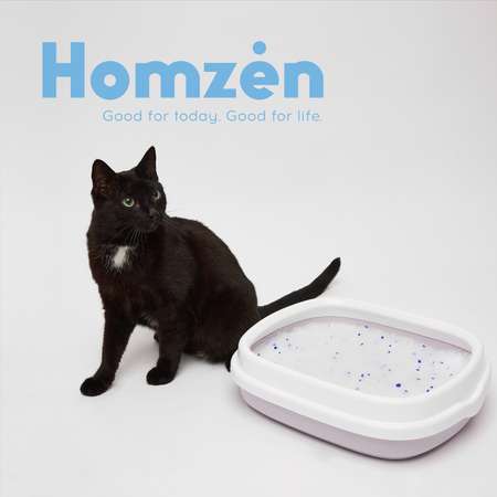 Наполнитель для кошачьего туалета Homzen силикагелевый 3.2кг 7.6л