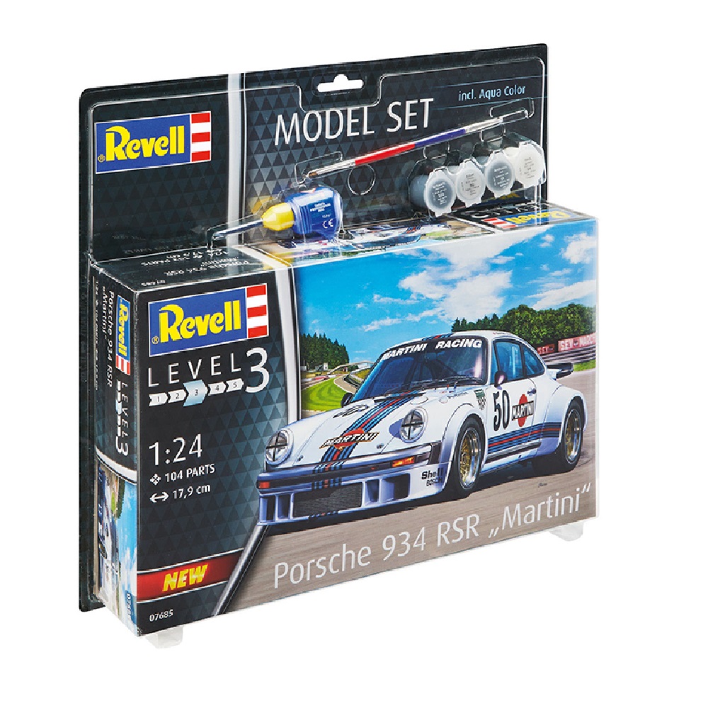 Модель для сборки Revell Автомобиль Porsche 934 RSR Martini 67685 - фото 2