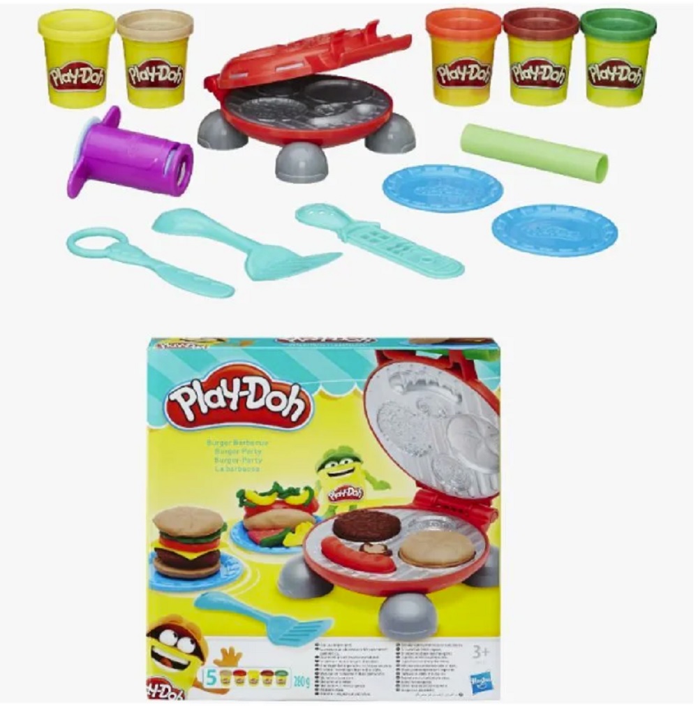 Игровой набор для лепки ТОТОША Пластилин Play-doh Бургерная - фото 7