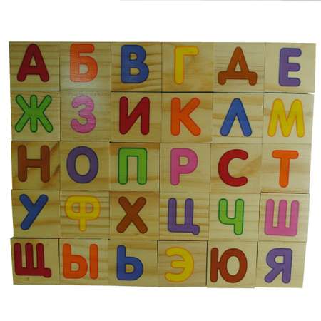 Кубики Fisher Price Алфавит 30шт FP 30544