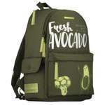 Рюкзак школьный Bruno Visconti молодежный темно-зеленый Авокадо Селфи