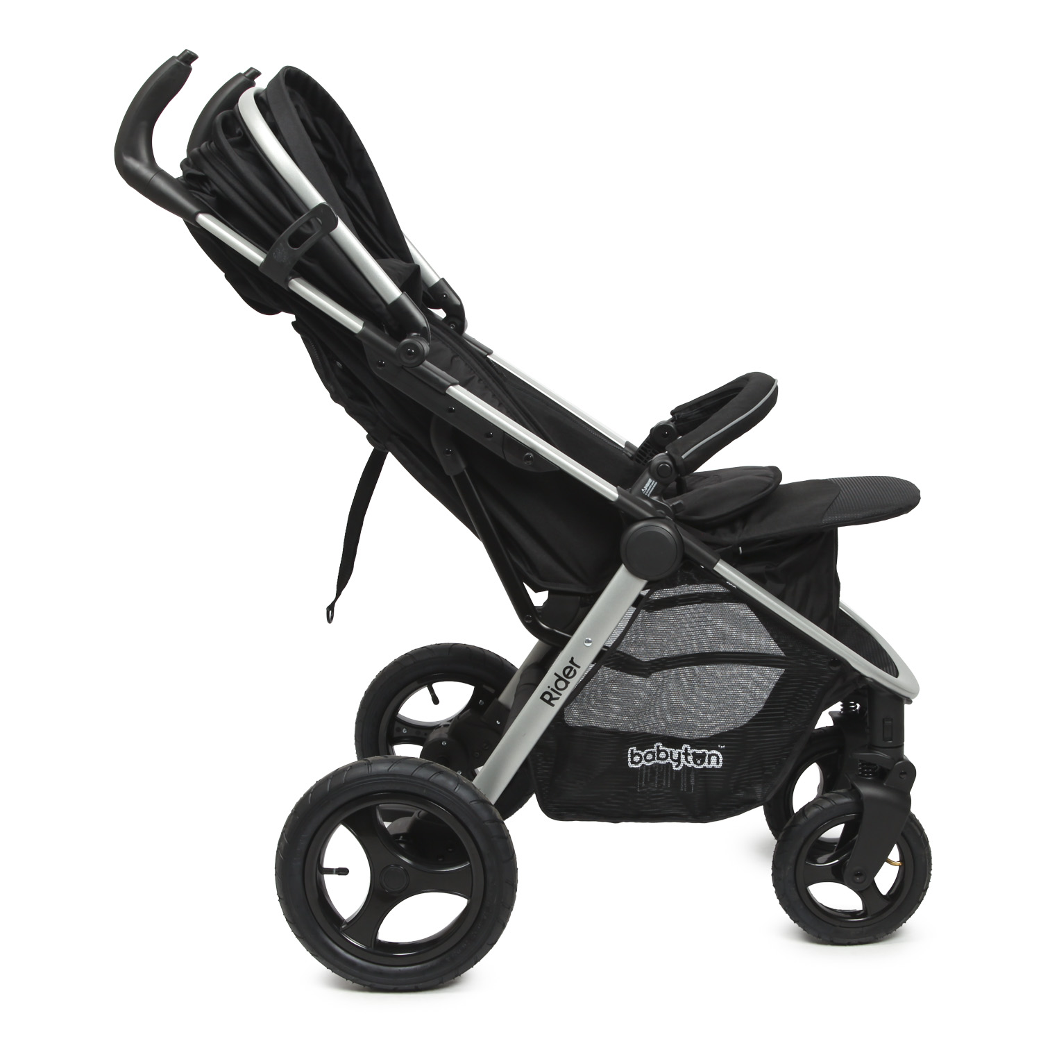 Коляска Babyton Rider Air Black - фото 3