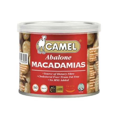 Орехи макадамии CAMEL печеные со вкусом ABALONE MACADAMIAS 130гр