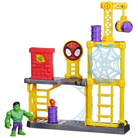 Игровой набор SPIDEY AND HIS AMAZING FRIENDS Штаб Халка