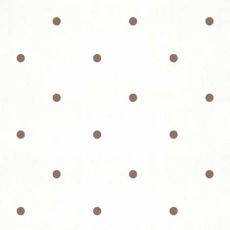 Простыня на резинке Облачко Brown dots 60х120 см сатин-люкс