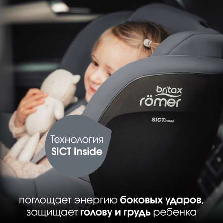 Детское автокресло Britax Roemer Dualfix Pro M Style Mineral Grey с 3 мес. до 4 лет ростом 61-105 см до 19 кг