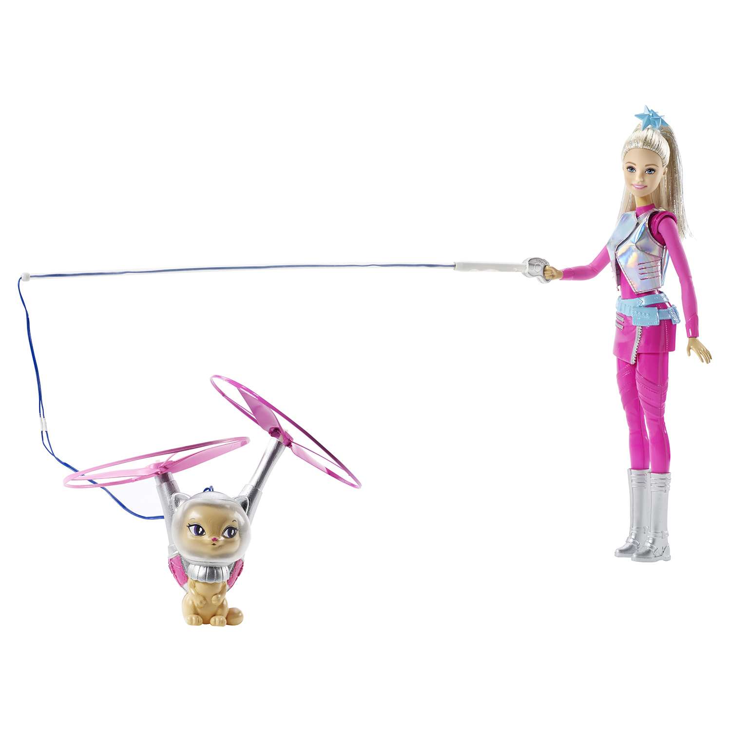 Кукла Barbie с летающим котом DWD24 - фото 1