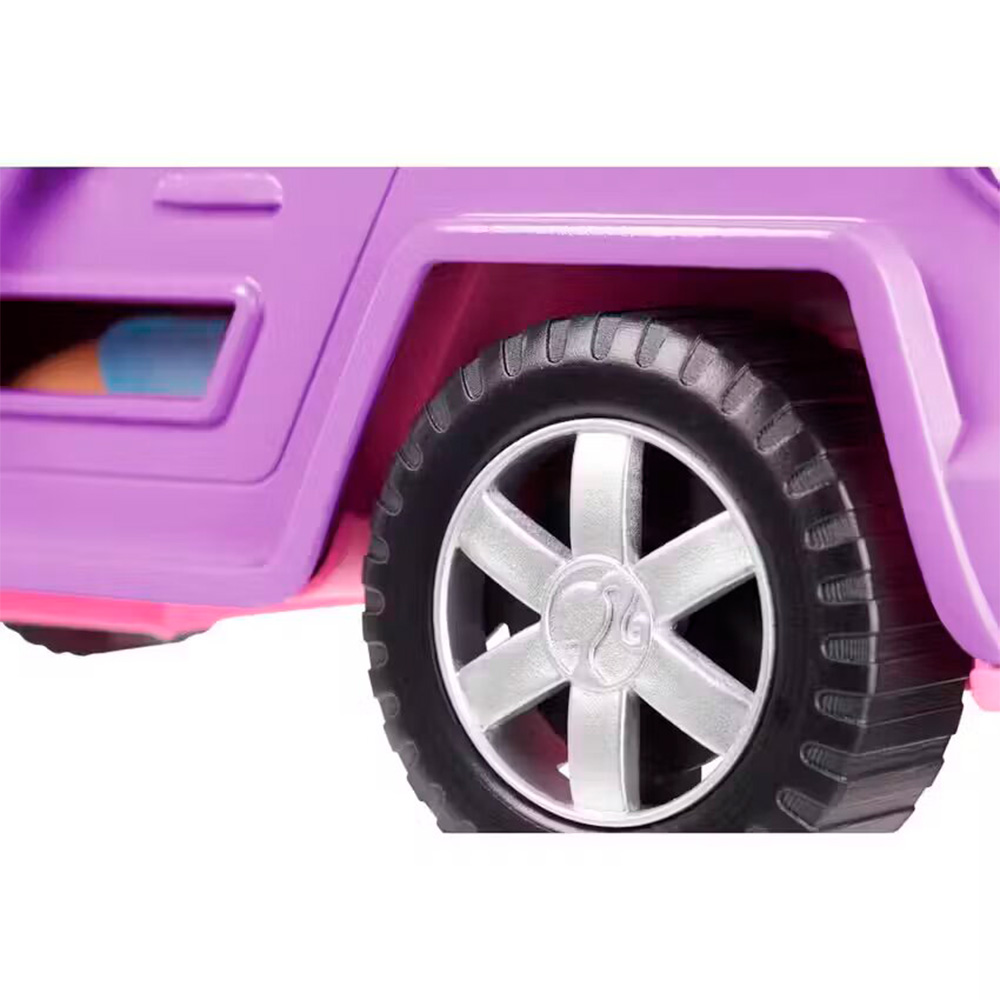 Внедорожник Barbie Jeep инерционный розовый 0590_17 - фото 5