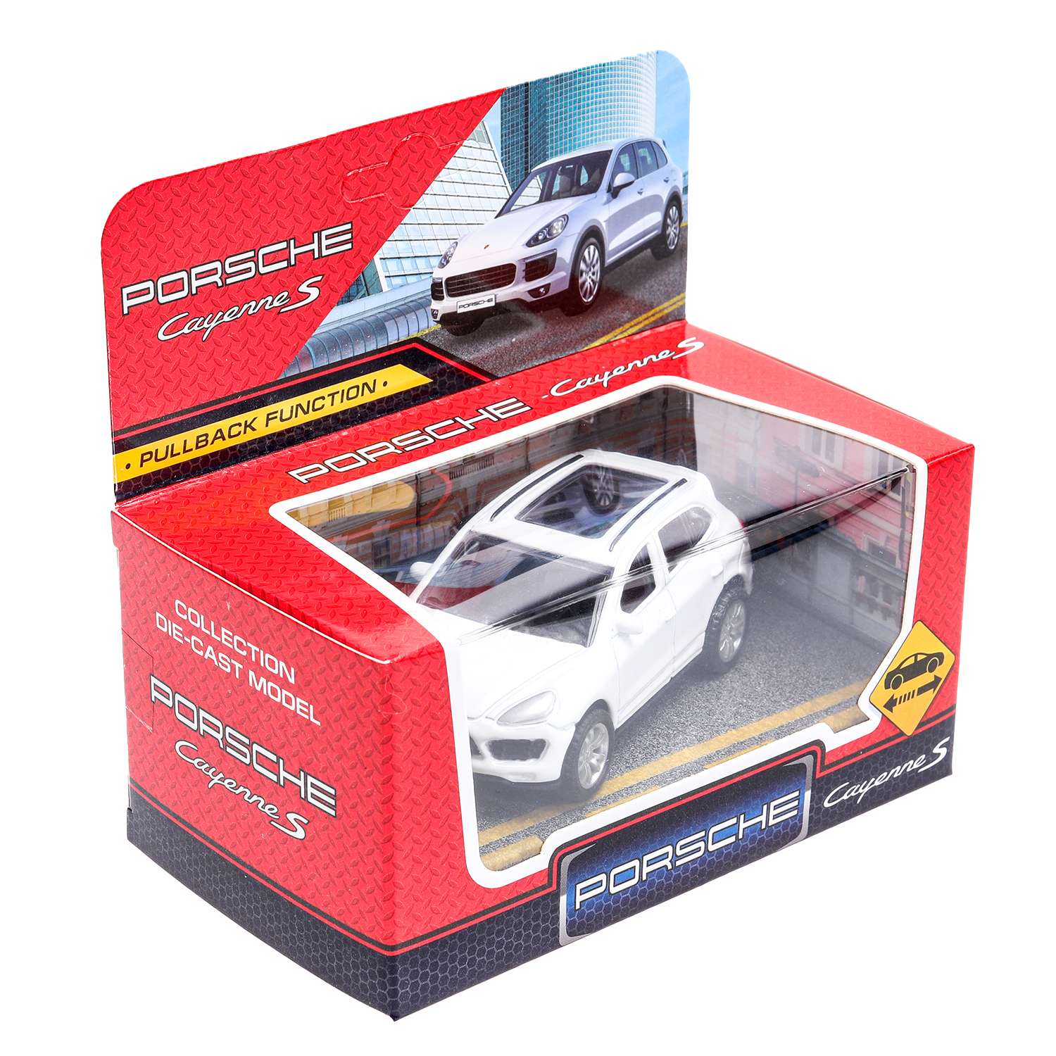 Автомобиль Huada Toys Porsche Сayenne белый 380645 - фото 3