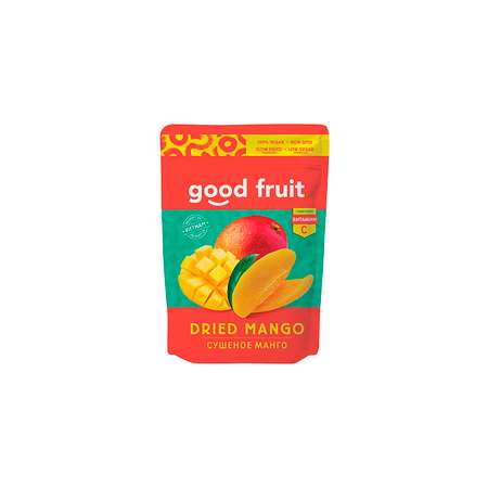 Сухофрукт KDV Манго сушеное GOOD FRUIT 100 г 2 шт