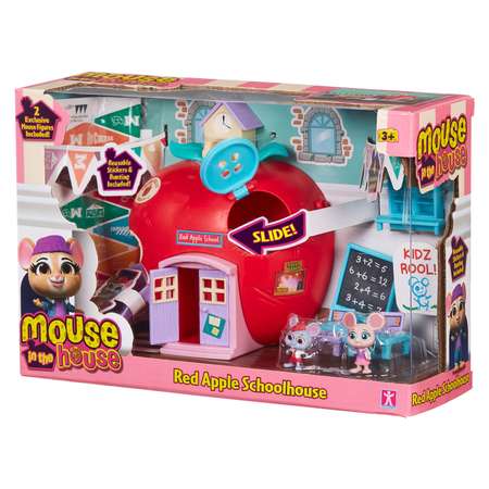 Игровой набор Mouse in the House Школа Яблоко