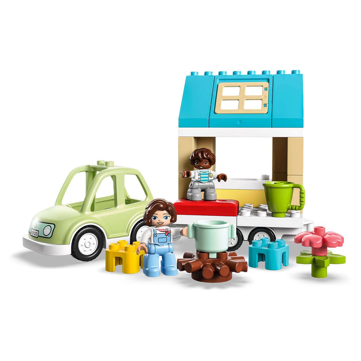 Конструктор LEGO DUPLO «Семейный дом на колесах» 31 деталь 10986 - фото 2