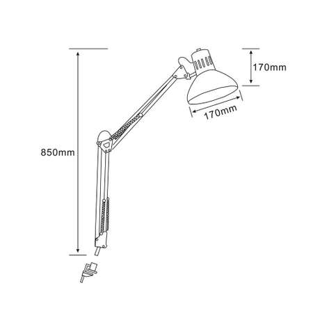 Настольная лампа ARTE LAMP Senior A6068LT-1AB