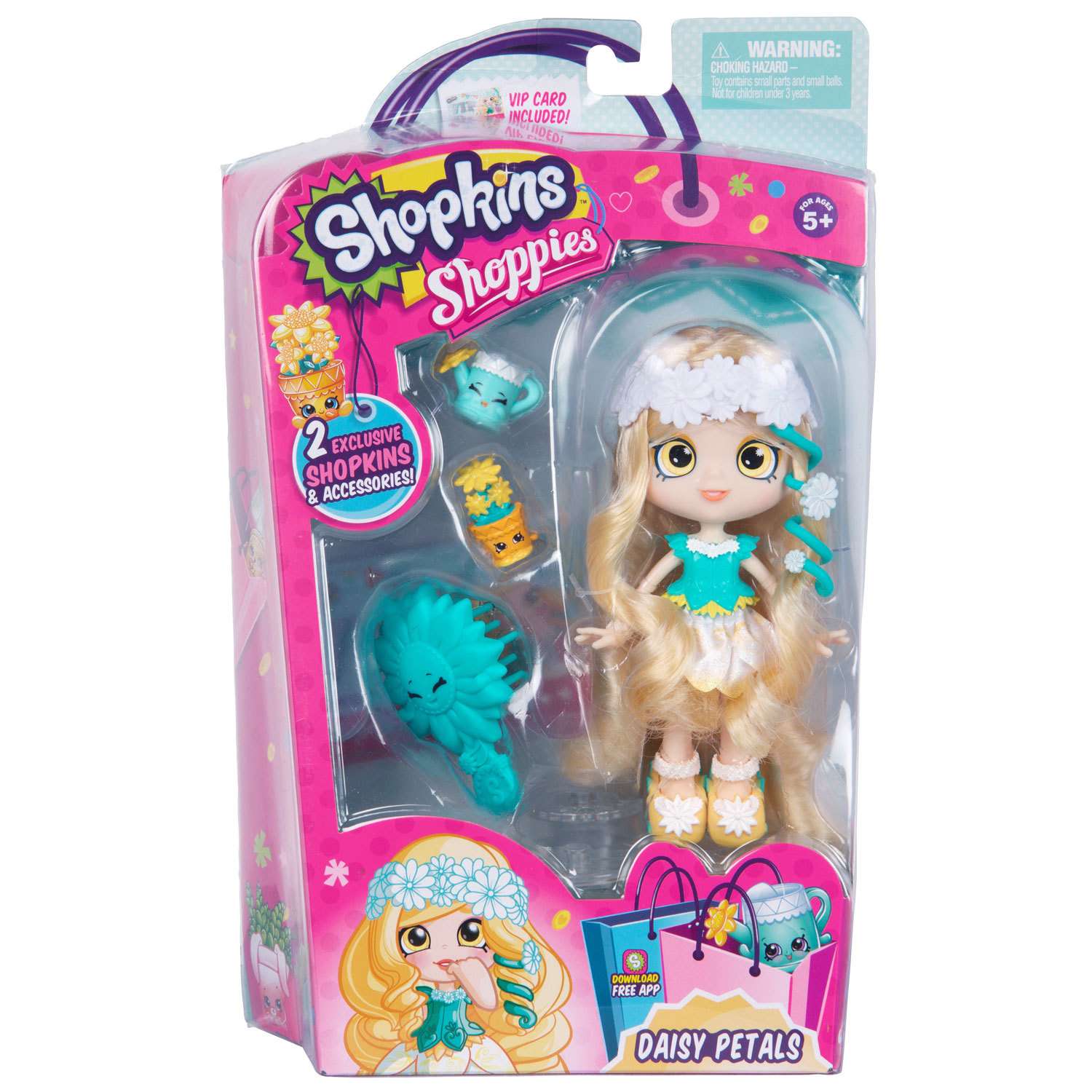 Кукла Shopkins Shoppies Daisy Petals 56403 56563 (56403 56404 56405) - фото 2