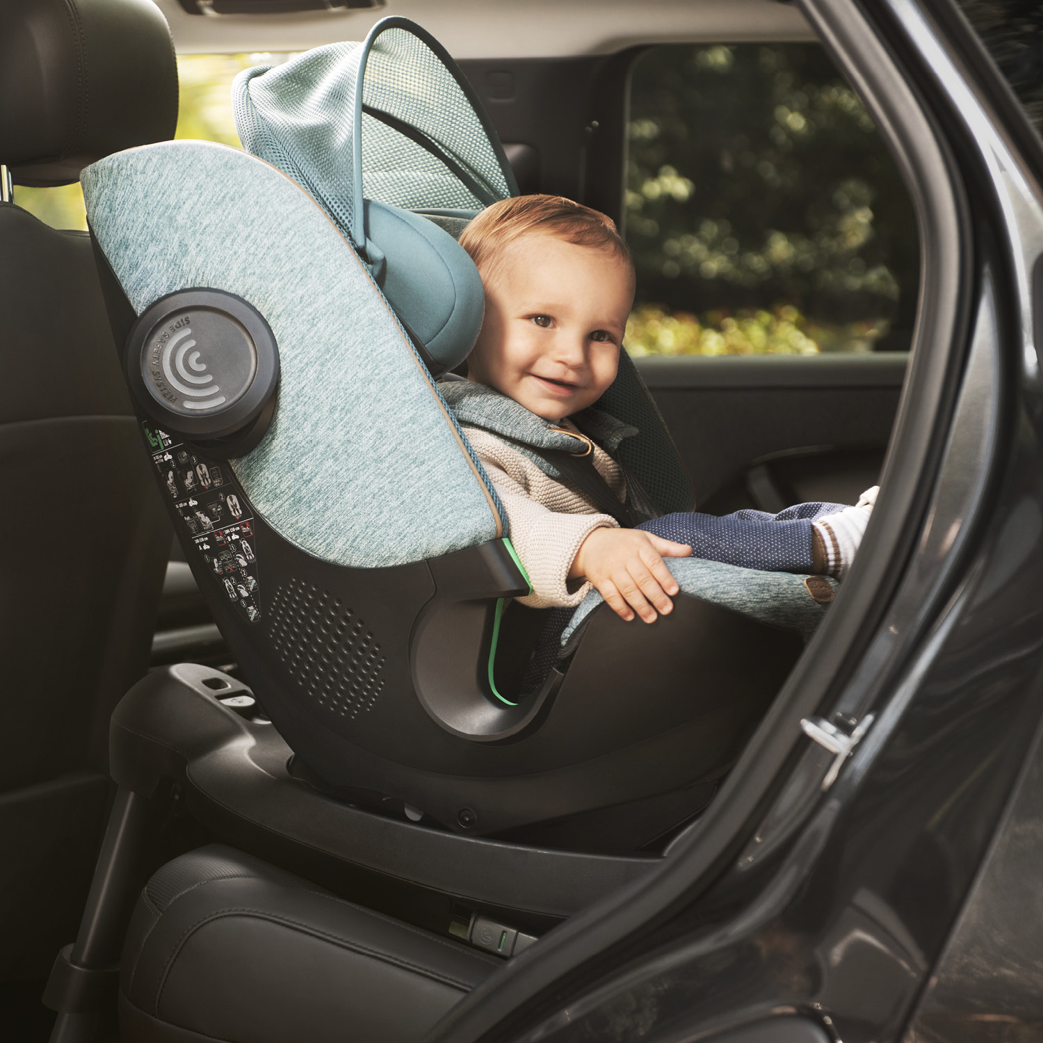 Автокресло Chicco Bi-Seat Air Black для новорожденных - фото 36