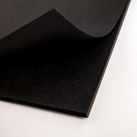 Скетчбук с черными листами ArtFox Мечтай создавай ДЕЙСТВУЙ А5 40 л
