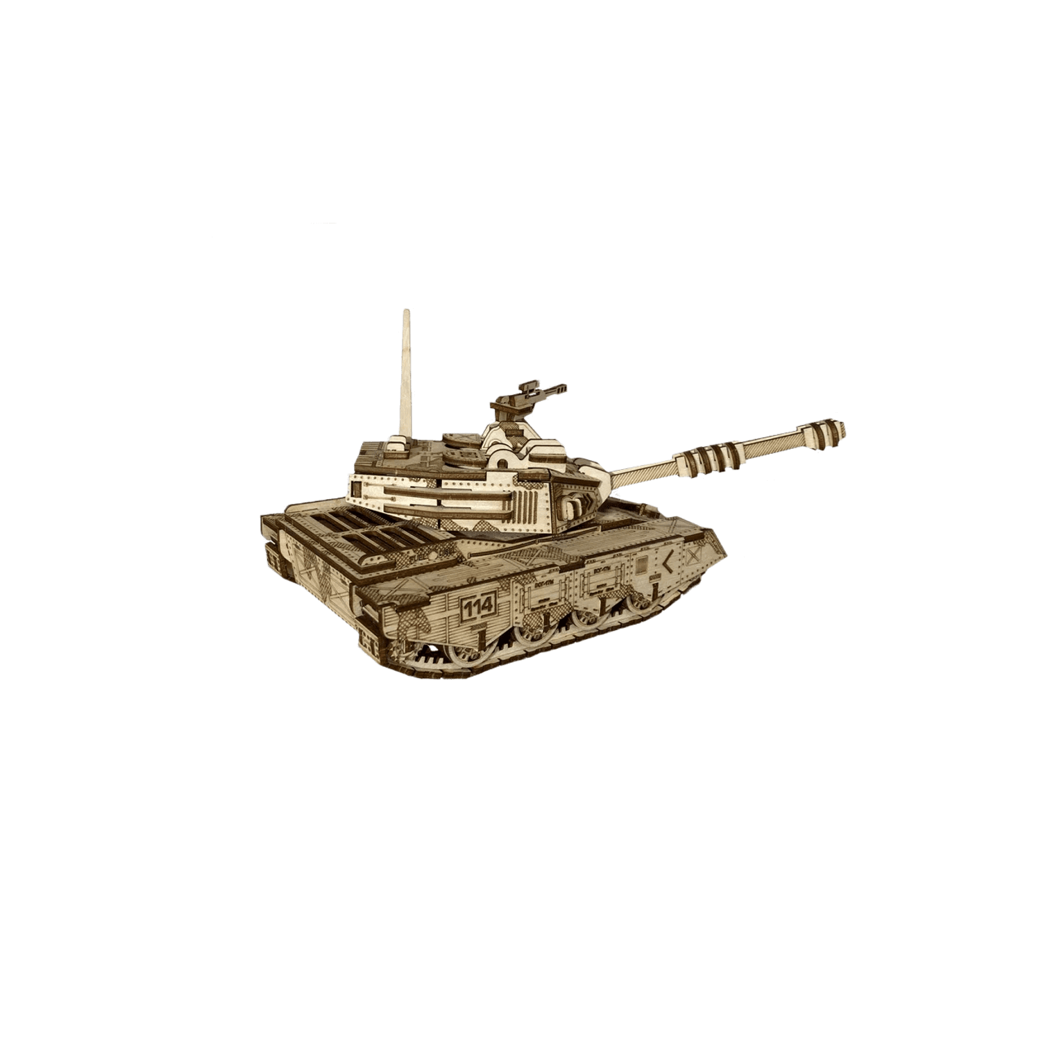 Сборная модель Чудо-Дерево Российский танк - фото 6