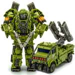 Робот-трансформер BAZUMI Военная машина Хаунд 2 в 1 Haund / подарок ребенку Тобот-грузовик