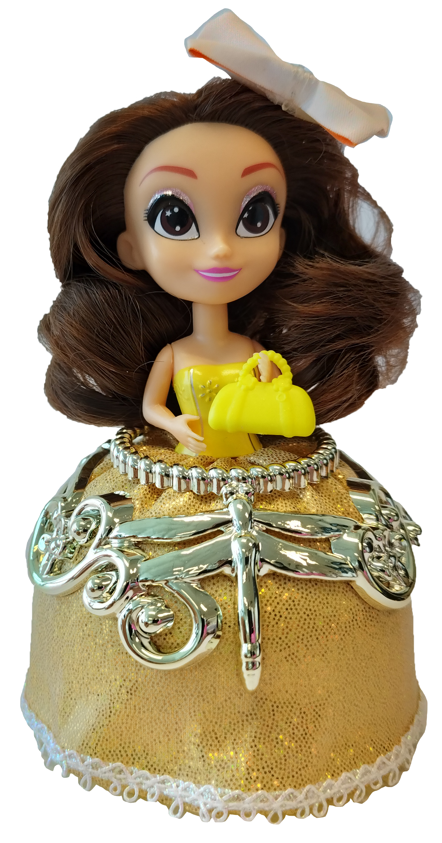 Игрушка сюрприз Парфю-мисс Кукла принцесса Хлои из флакона с аксессуарами AW1260Y - фото 3