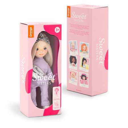 Кукла Orange Toys Sweet Sisters Mia в фиолетовом спортивном костюме 32 см Серия Спортивный стиль