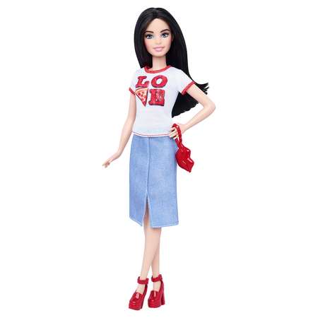 Кукла Barbie в красной юбке DTF03