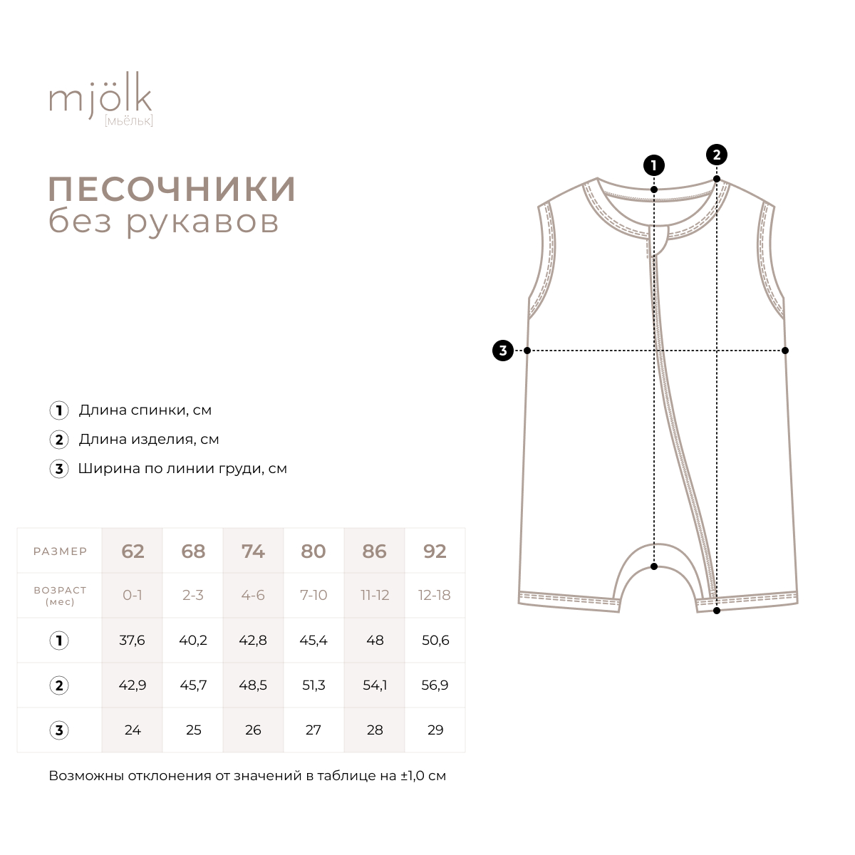 Песочники Mjolk 962408 - фото 4