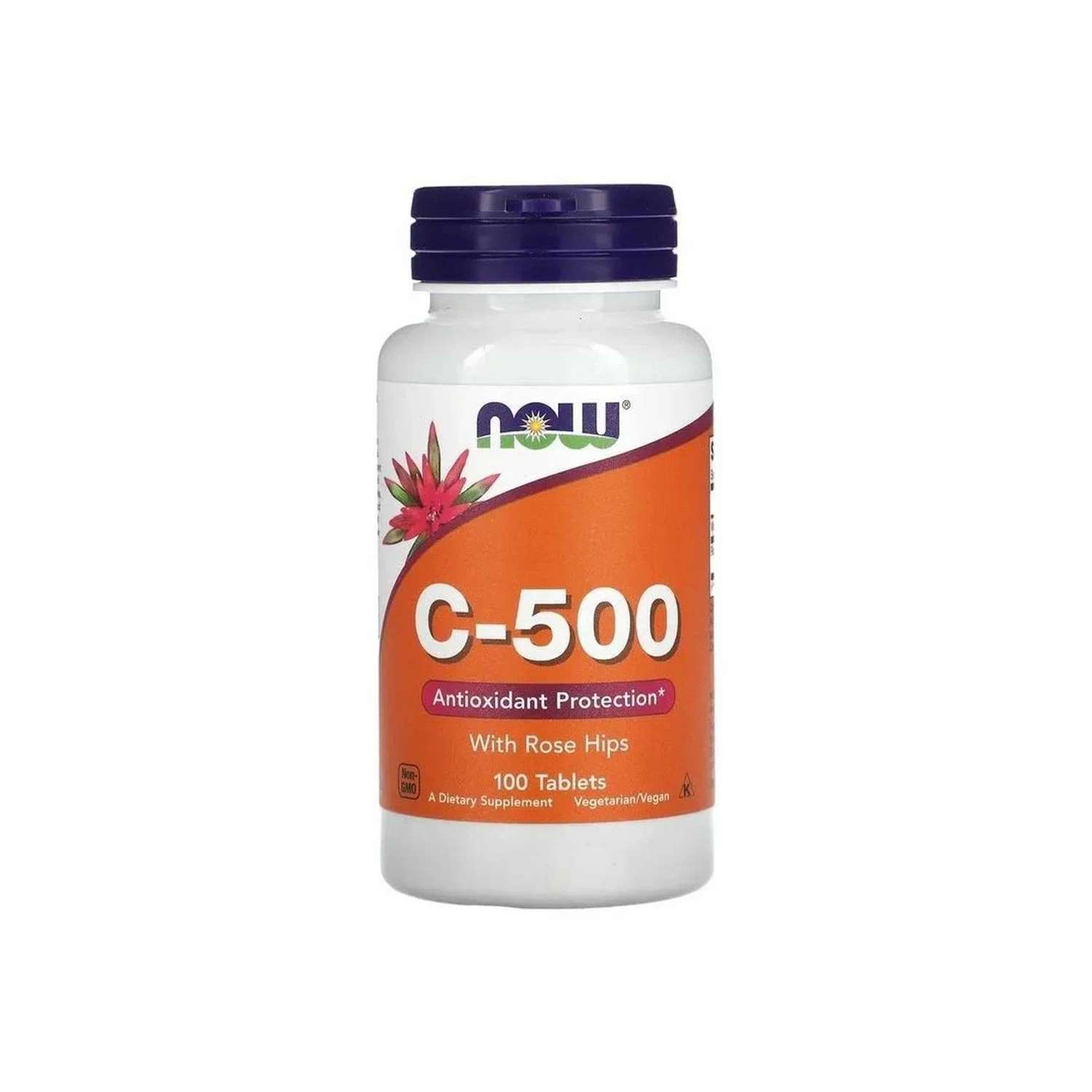Аскорбил пальмитат Now Vitamin C 500мг 100 капсул - фото 1