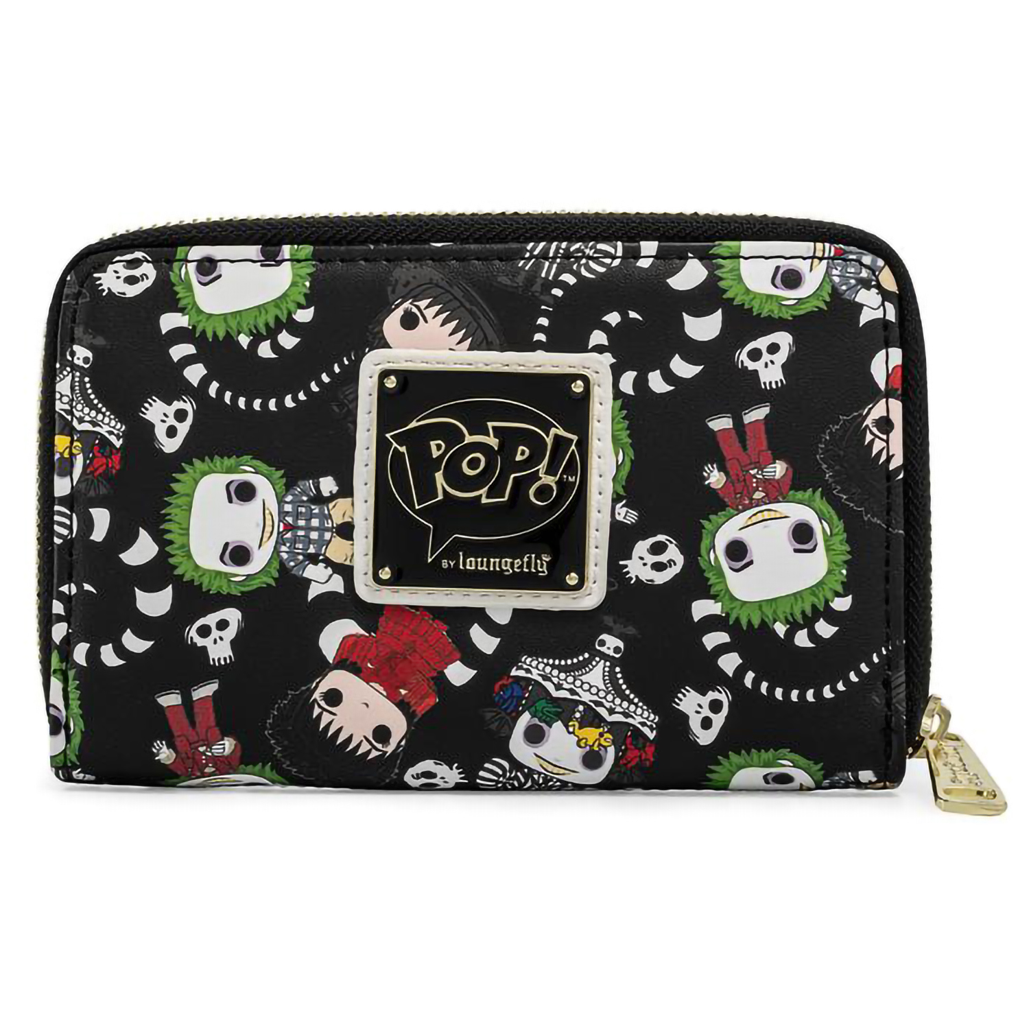 Кошелек Funko Loungefly POP Beetlejuice AOP Zip Around Wallet BTJWA0007 - фото 1