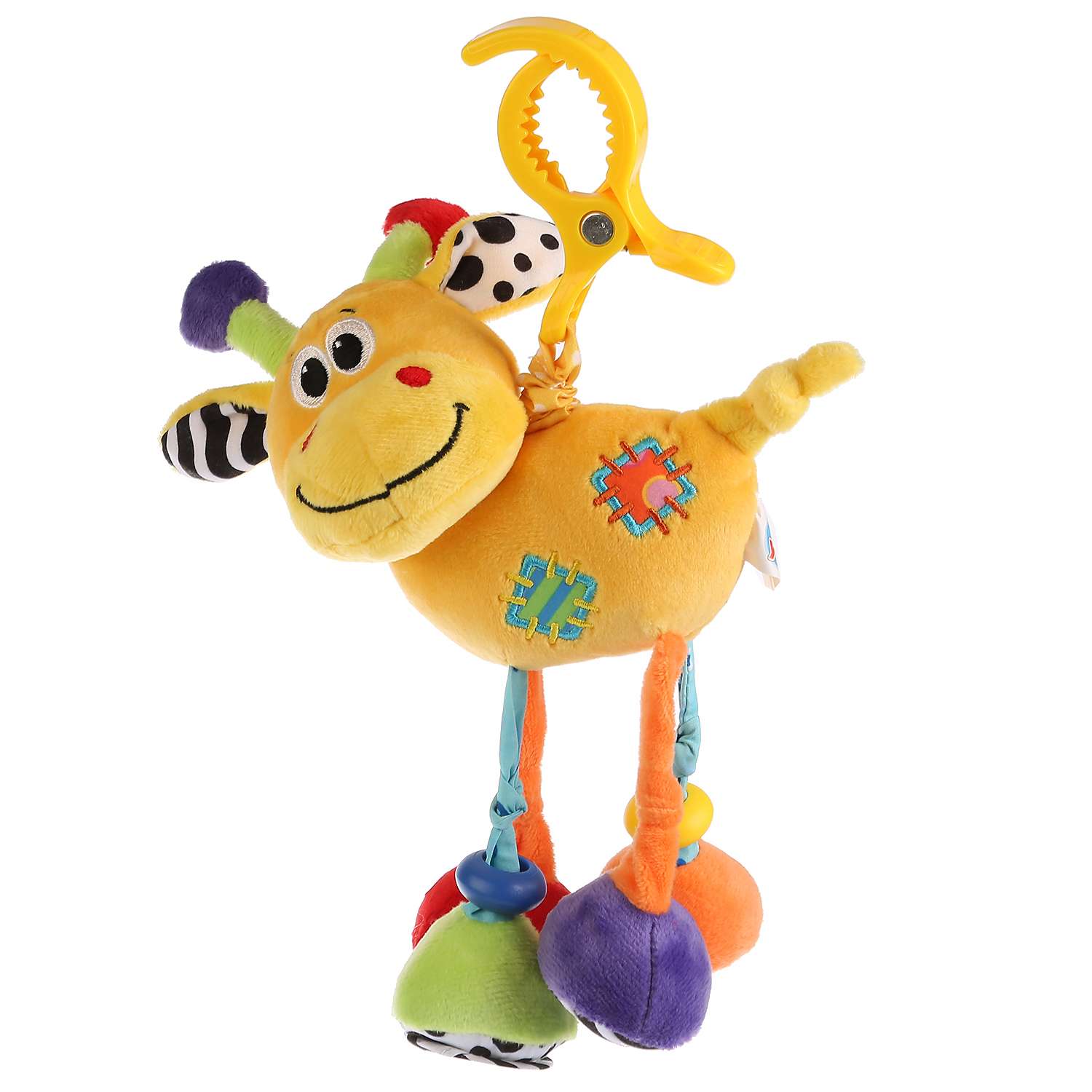 Текстильная игрушка подвеска Умка Жираф с механизмом вибрации 253308 - фото 1