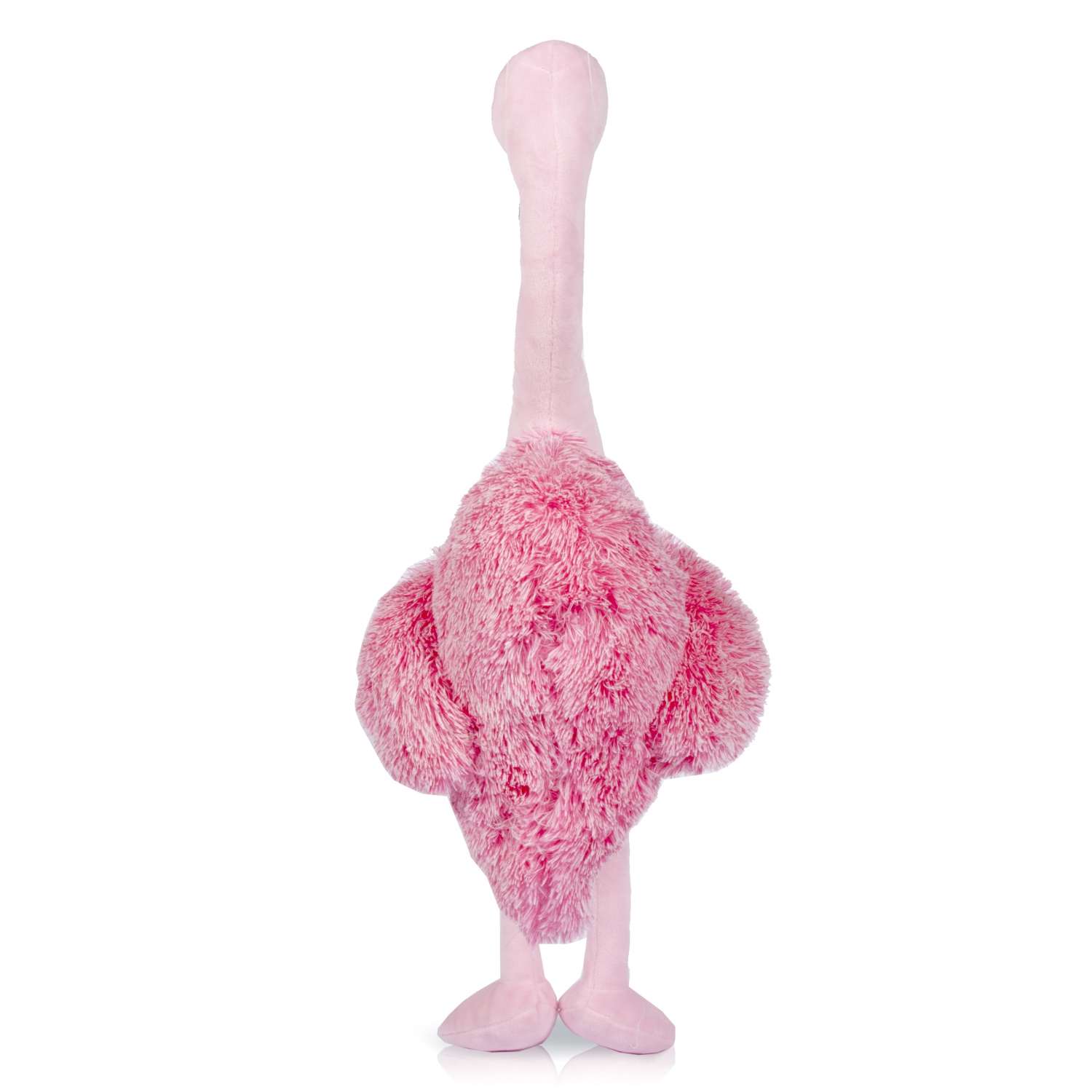 Игрушка мягкая Bebelot Пушистый фламинго - фото 4