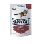 Корм для кошек Happy Cat 0.1кг кролик в соусе