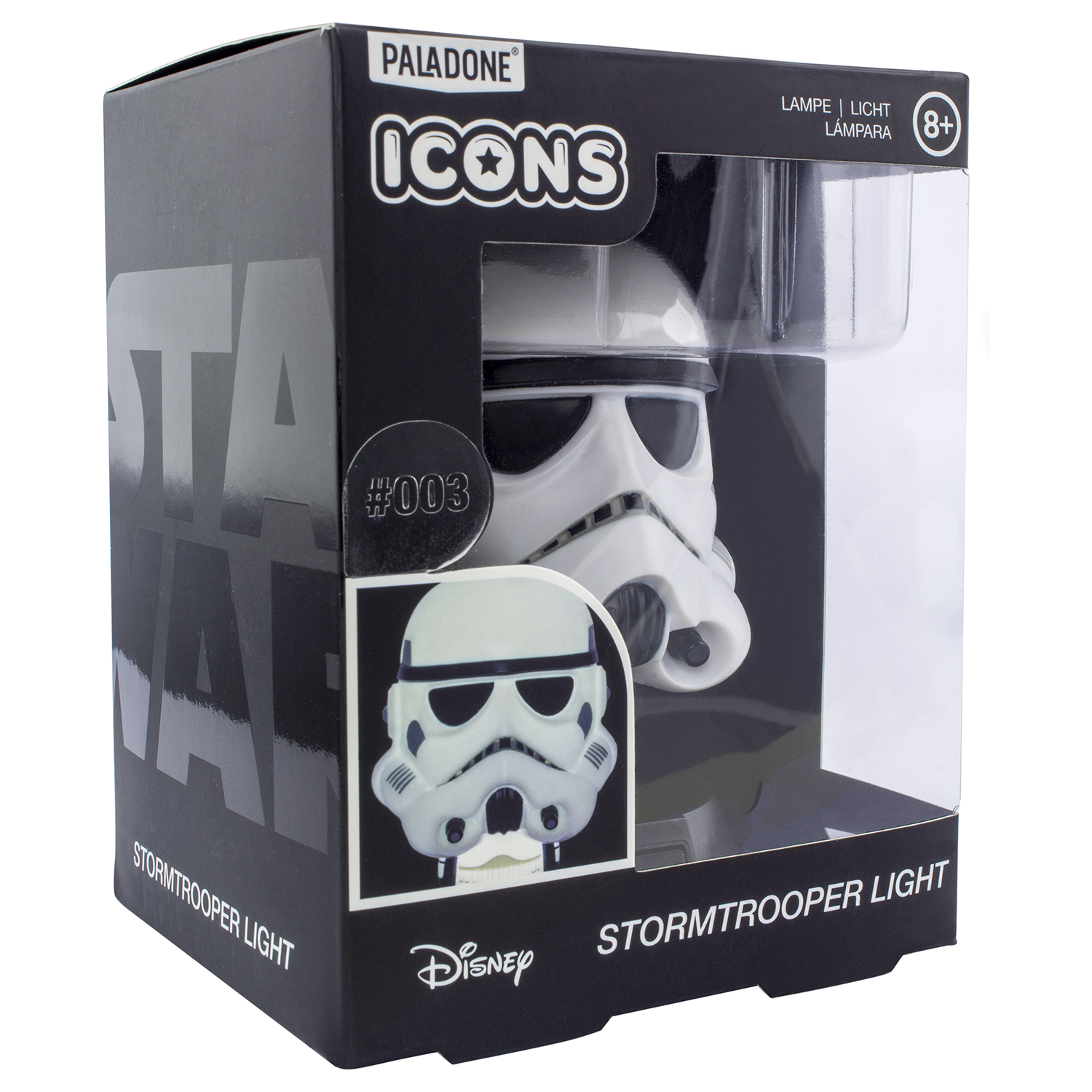 Светильник PALADONE SW Stormtrooper Icon Light V2 PP6383SWV2 - фото 3