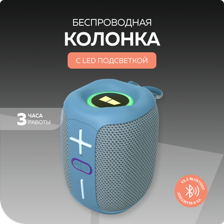 Bluetooth колонка More Choice BS33 Grey