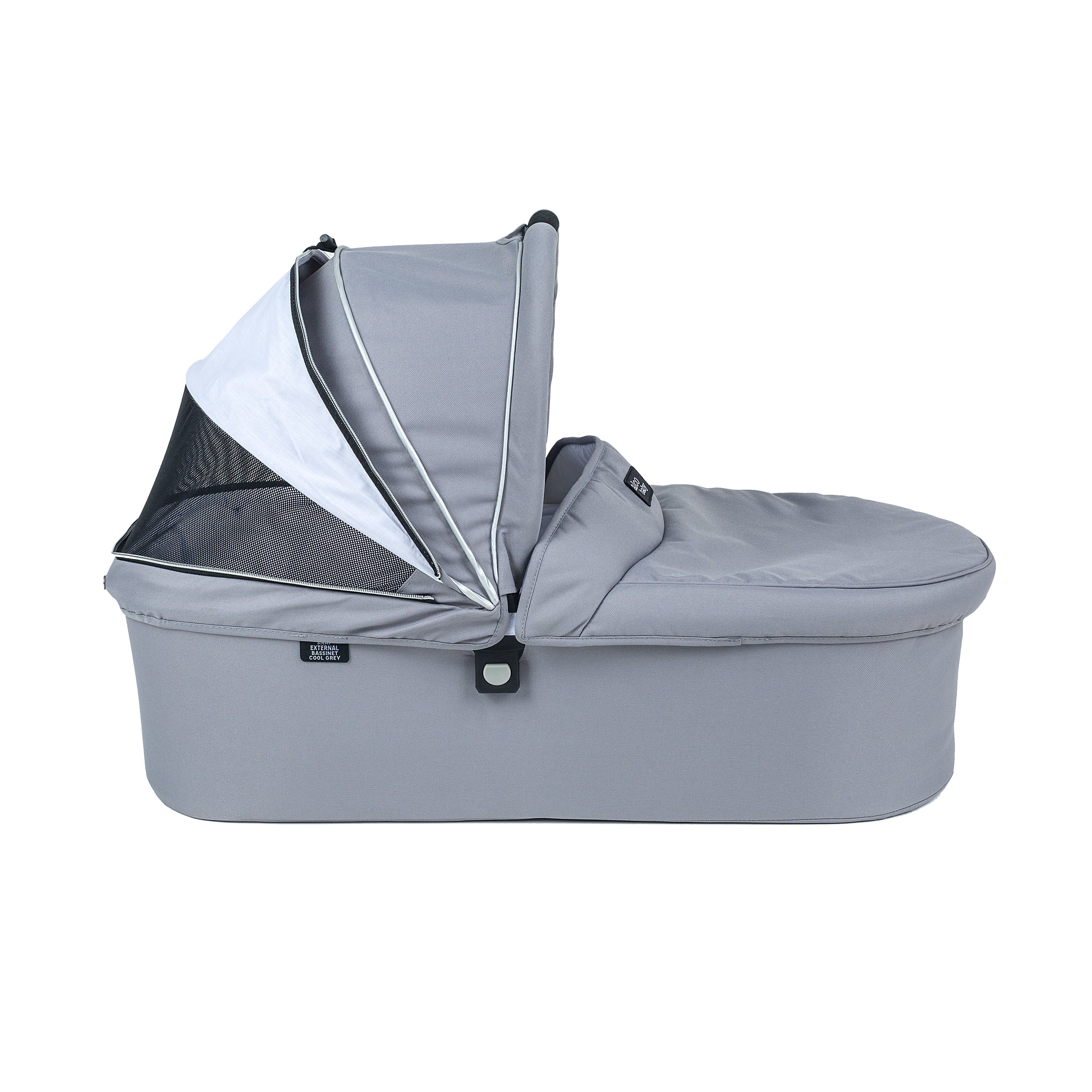 Люлька Valco baby External Bassinet для Snap и Snap4 Cool Grey 9966 - фото 3