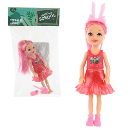 Кукла Veld Co С розовыми волосами