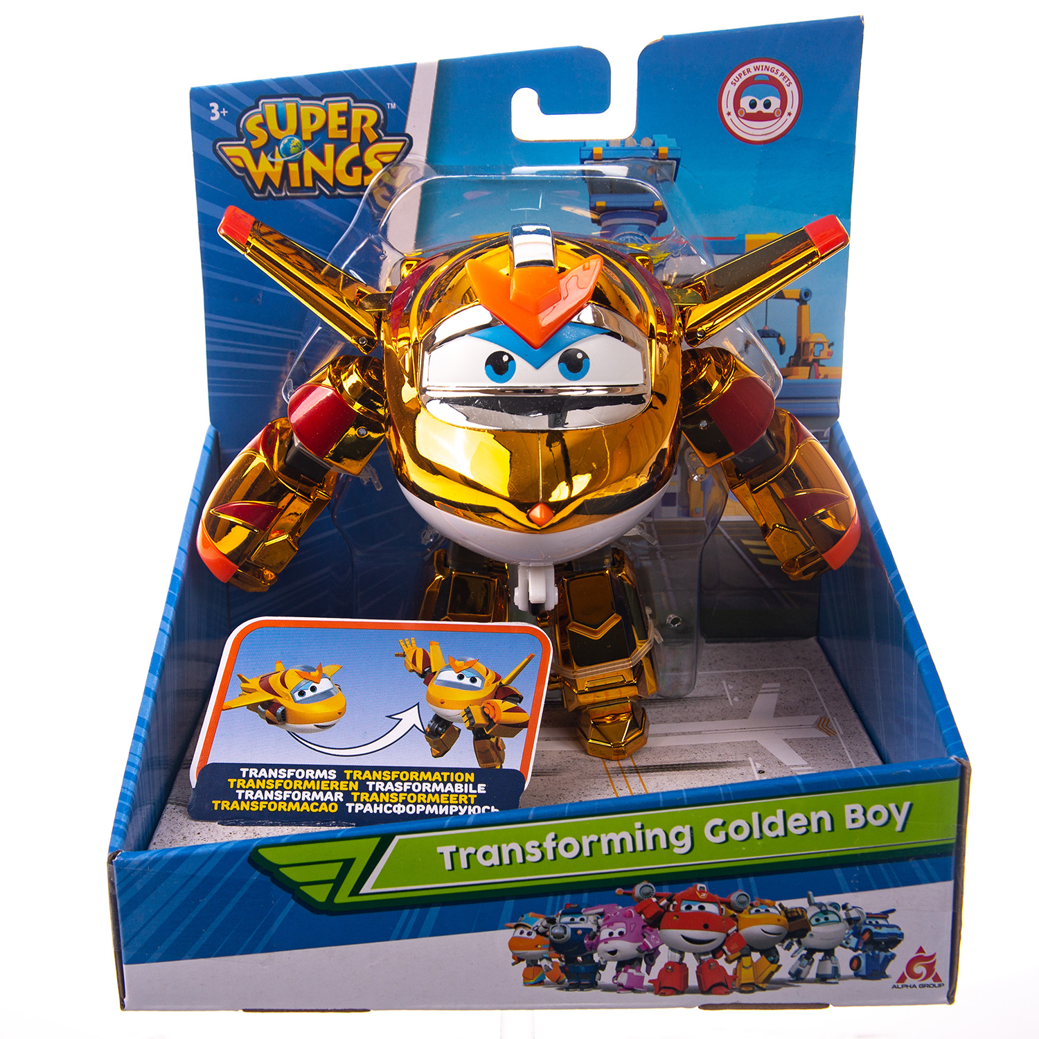 Трансформер Super Wings EU750231 Голден бой