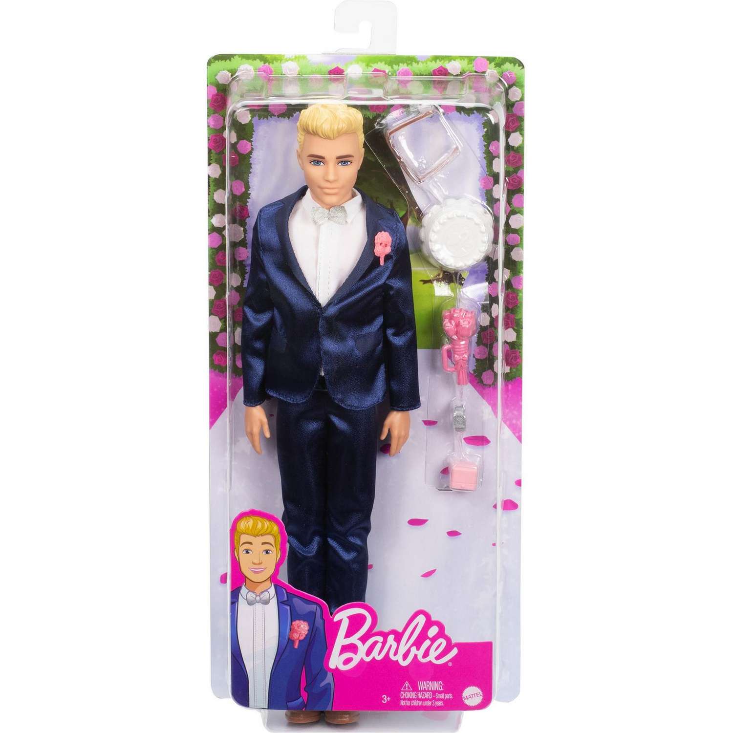Кукла Barbie Кен Жених в свадебном костюме GTF36 GTF36 - фото 2