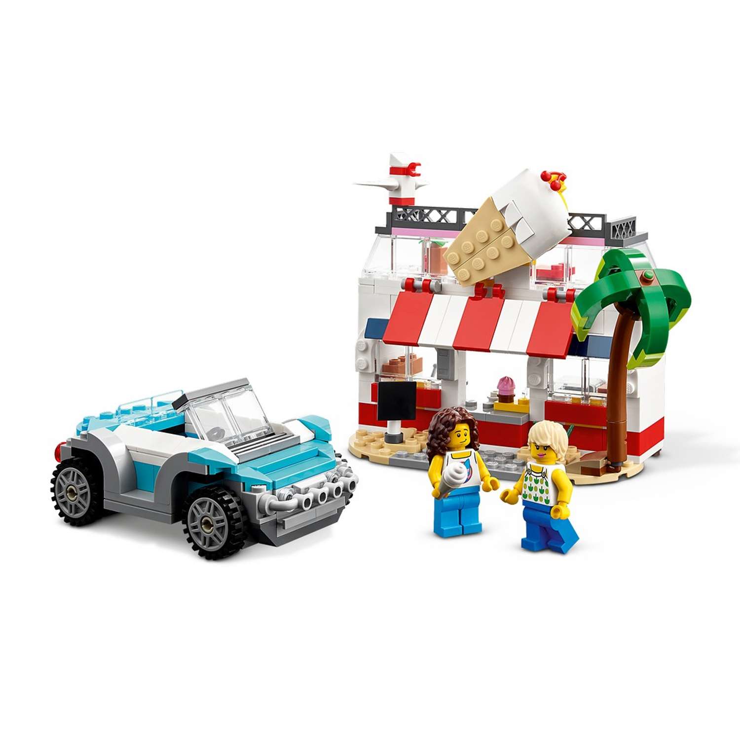 Конструктор детский LEGO Creator 3-in-1 Туристический фургон на пляже 31138 - фото 4