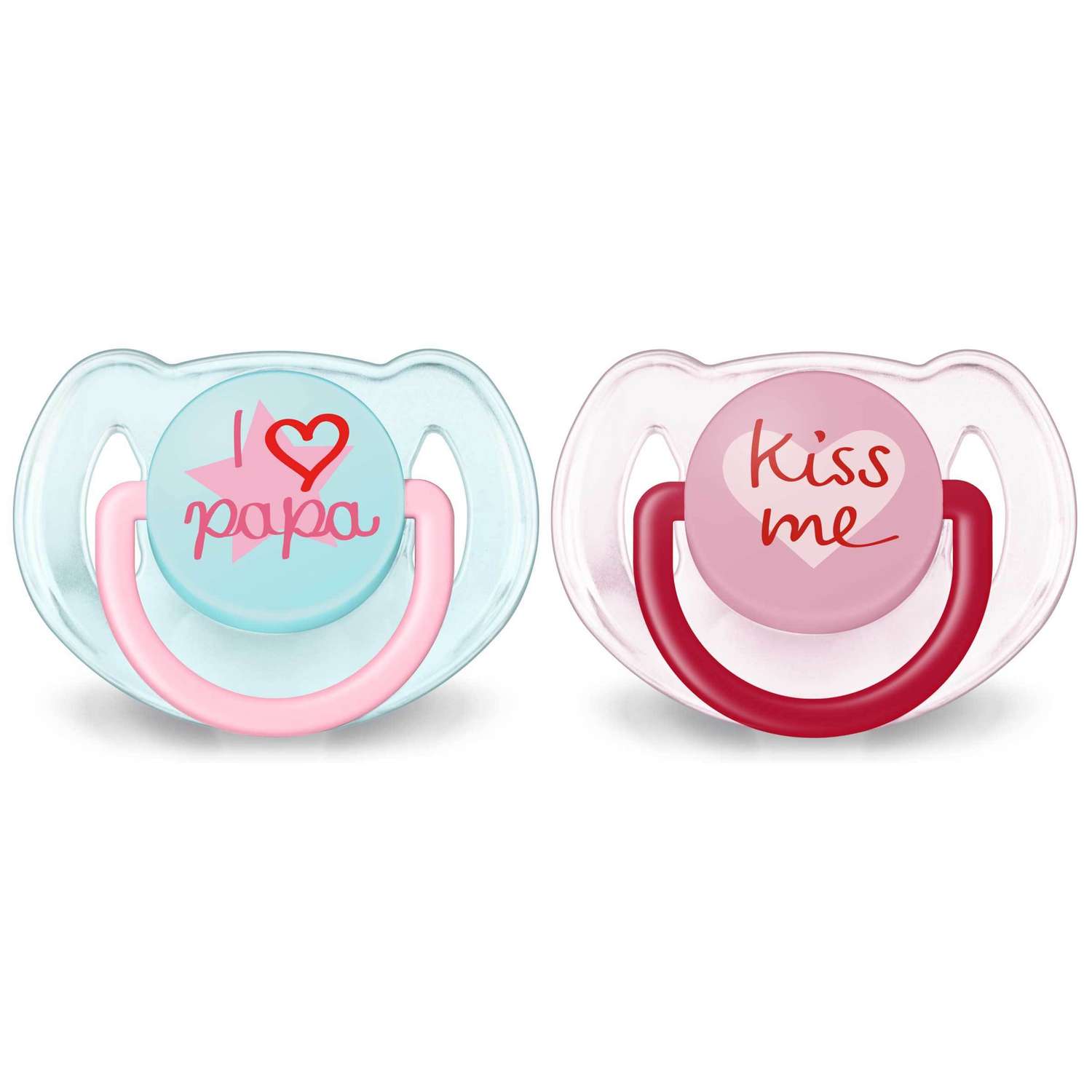 Пустышка Philips Avent Classic Kiss me 6-18месяцев 2шт SCF172/70 - фото 4